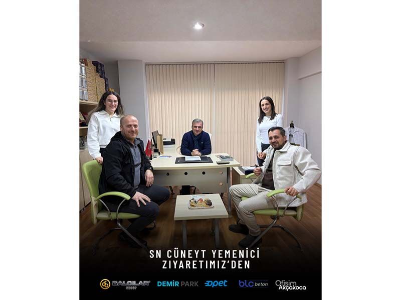 Balcılar Group’ta Sn. Cüneyt Yemeniciye Ziyaret